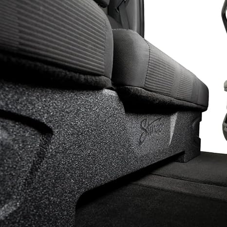 TXFF15D10 Stinger Dual 10” Under Seat Sealed Subwoofer Enclosure for Ford F-150 2015-2023 F-250/350 Super Duty 2017+