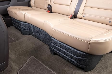 Stinger TXGM14D10 Dual 10" Under Seat Sealed Subwoofer Enclosure, Silverado/Sierra Crew Cab 2014-2019