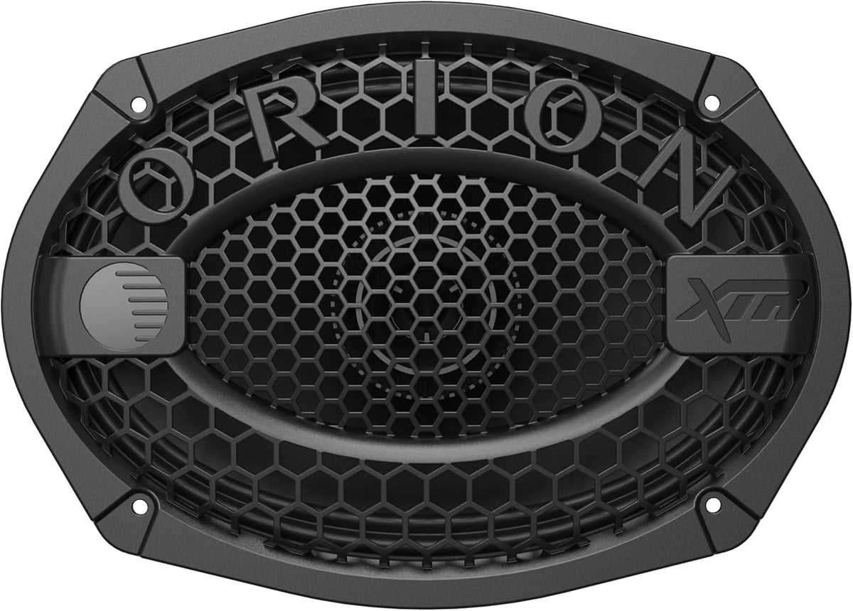 Orion XMT69.2 6x9” Midrange Coaxial Speakers with Grills – Water-Resistant | 400W RMS 2 Ohm (Pair)
