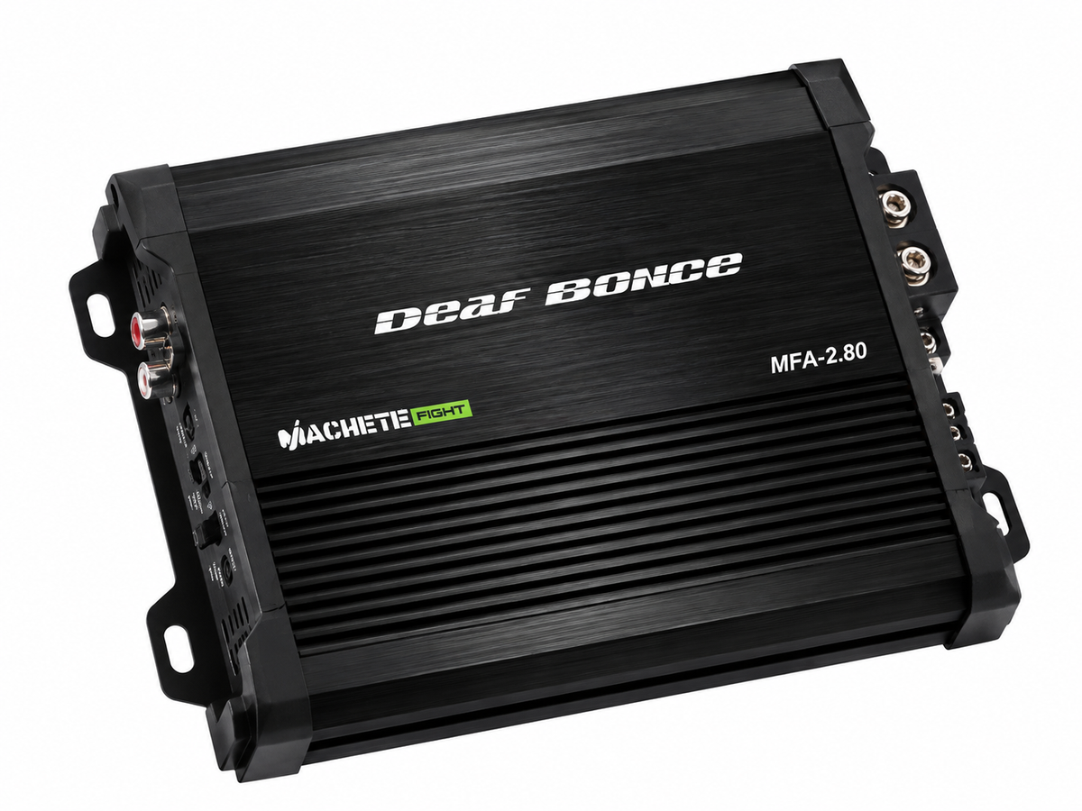 Deaf Bonce Machete Fight Amplifier 2 Channel 120 Watt RMS Class D MFA-2.80