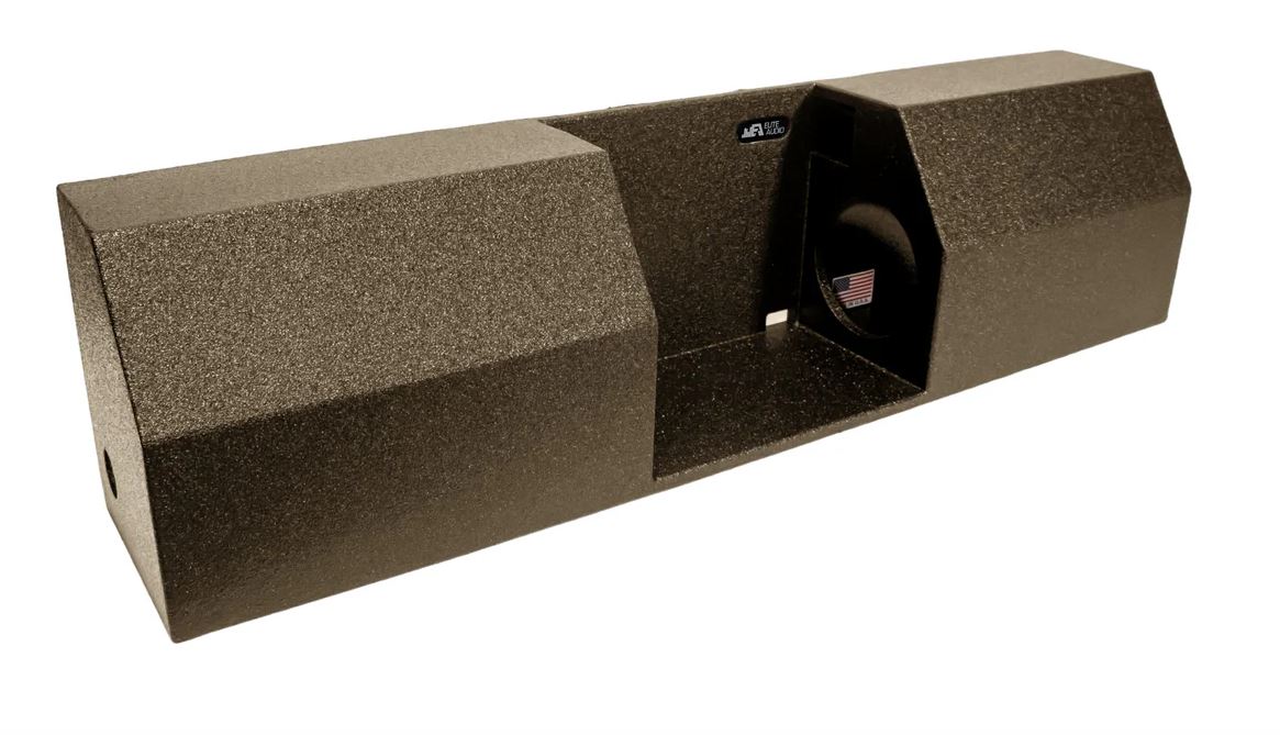 Elite Audio Dual 6" Ported Subwoofer Box, Dodge Single Cab