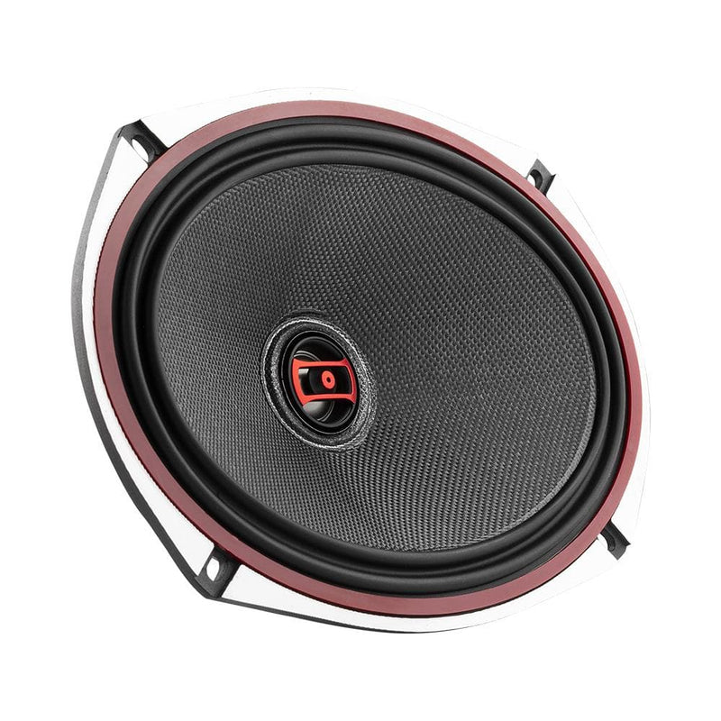DS18 DS-EXL-SQ6.9 EXL 6x9 Inch 2-Way Coaxial Speaker W/ Fiber Glass Cone 560 Watts 3-Ohm DS18