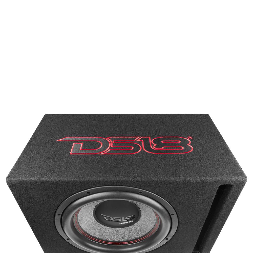 DS18 GEN-X112LD 12" Loaded Ported Subwoofer Enclosure with GEN-X124D - 450W RMS, 2-Ohm DS18