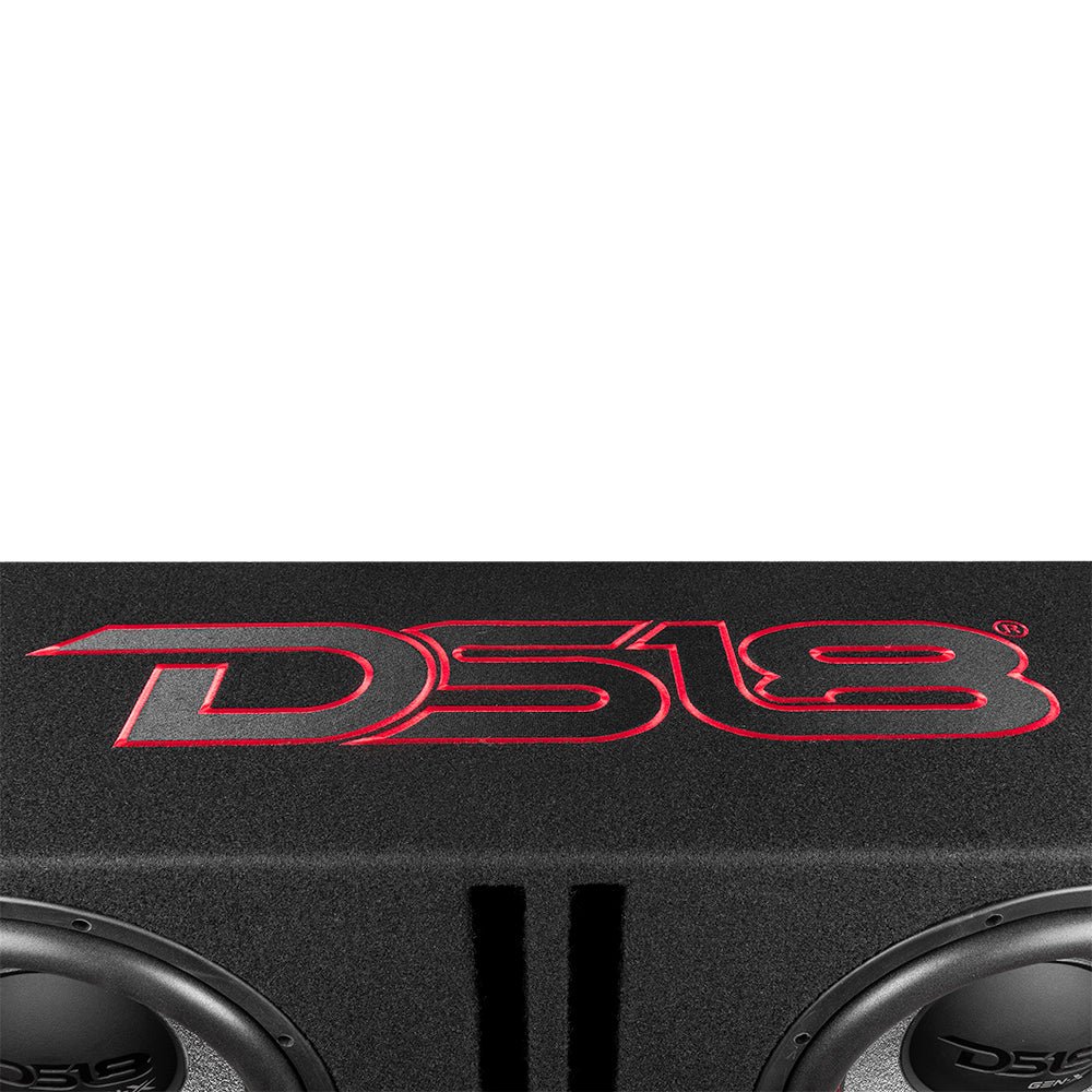 DS18 GENX212LD Dual 12" Loaded Ported Subwoofer Enclosure with 2 x GEN-X124D - 900W RMS DS18