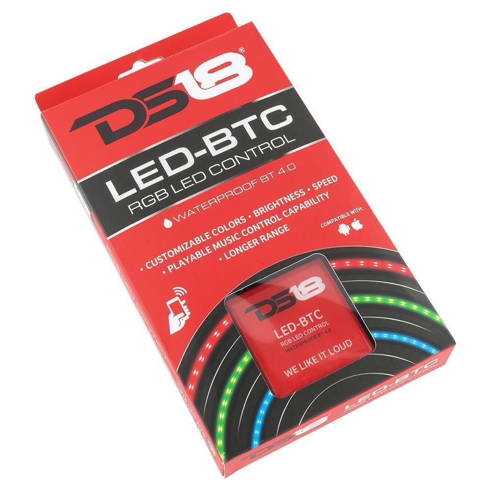 DS18 DS-LED-BTC RGB LED Lights Bluetooth Control Works W/ android and iPhone DS18