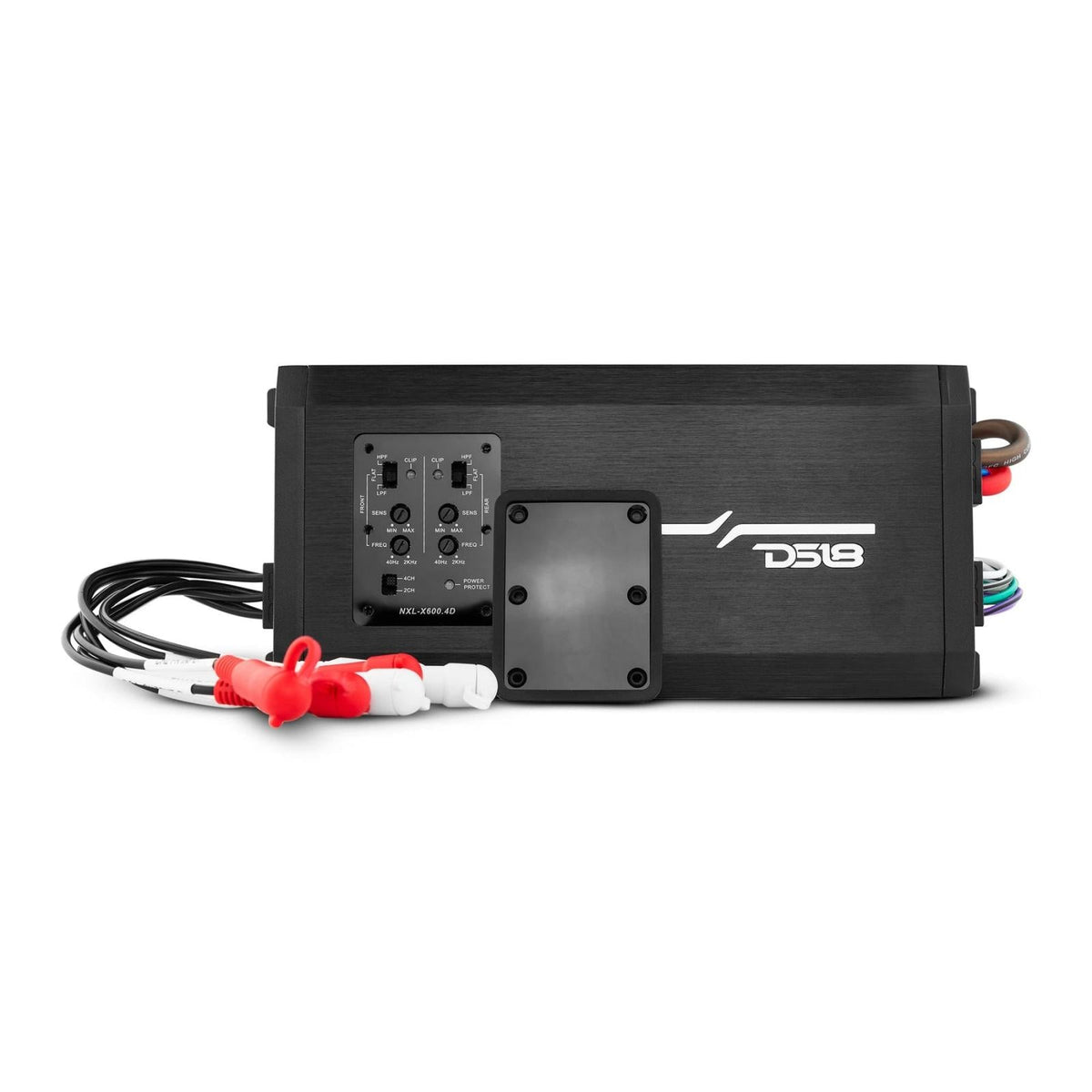 DS18 DS-NXL-X600.4D 4-Channel Marine Waterproof Amplifier - Class D Full-Range 150x4 RMS at 4 Ohms DS18