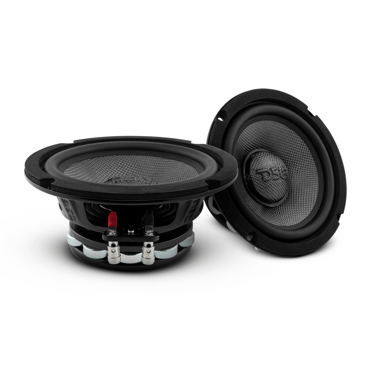 DS18 DS-PRO-CF6.4NR PRO 6.5 Inch Carbon Fiber Water resistant Cone Neodymium Mid-Bass Loudspeaker 4-Ohm DS18