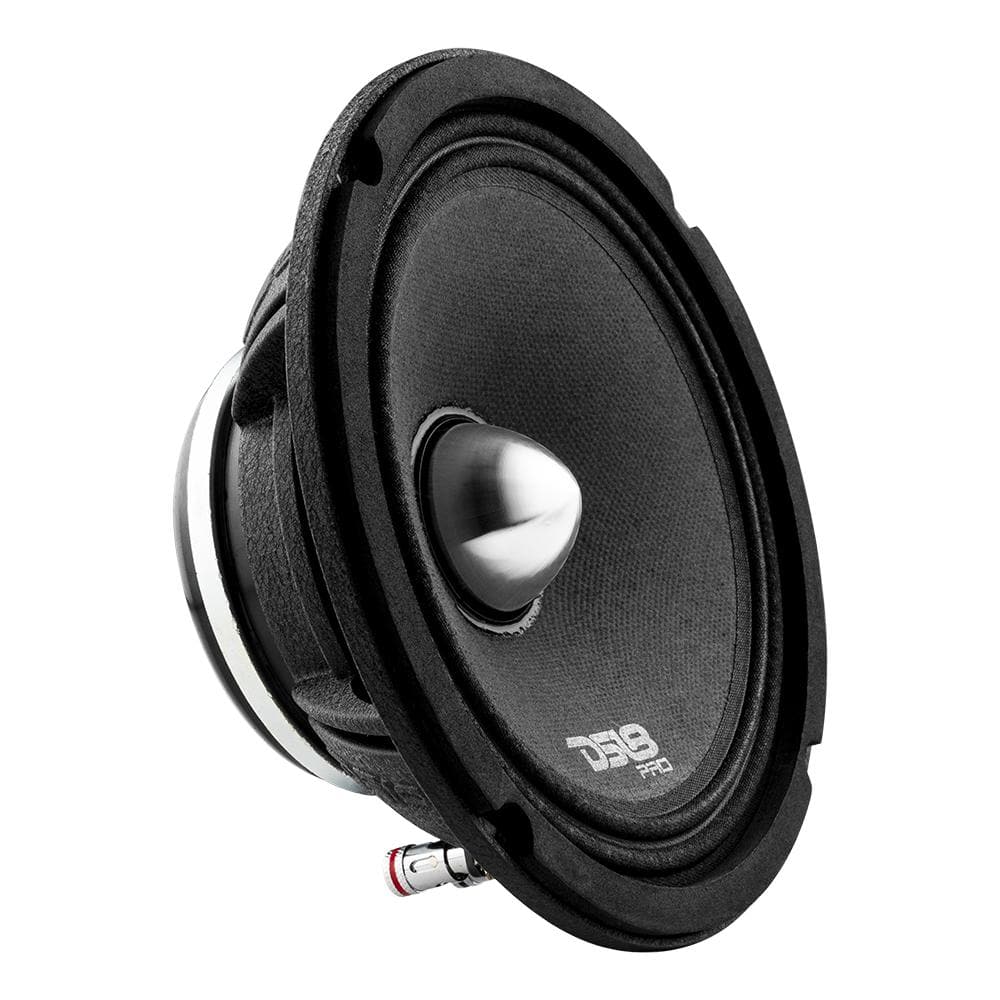 DS18 DS-PRO-FR6NEO PRO 6.5 Inch Neodymium Full-Range Loudspeaker W/ Bullet 450 Watts 4-Ohm W/ Grill DS18