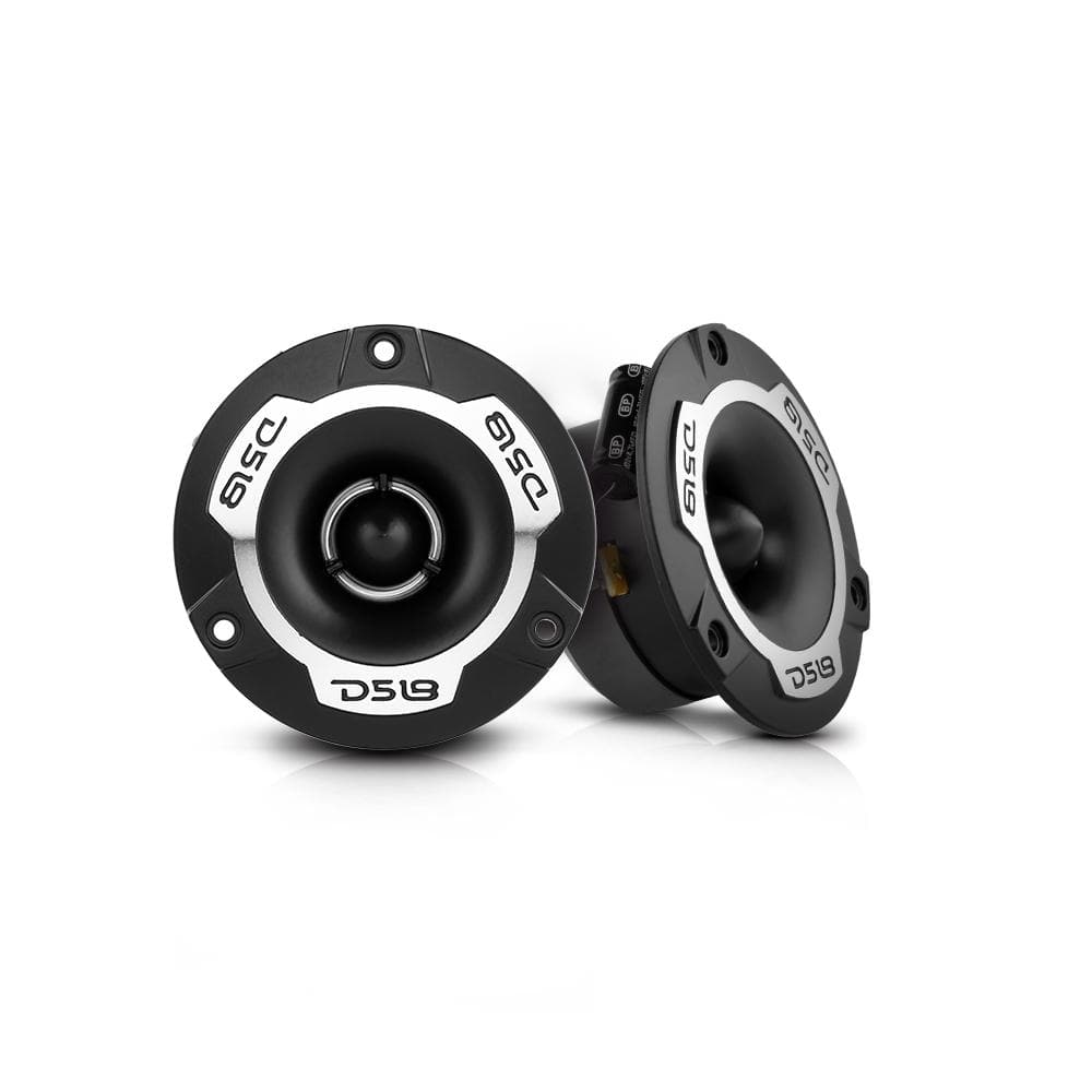 DS18 DS-PRO-TWX1 PRO 1 Inch VC Aluminum Super Bullet Tweeter 240 Watts 4-Ohm Silver/Black DS18