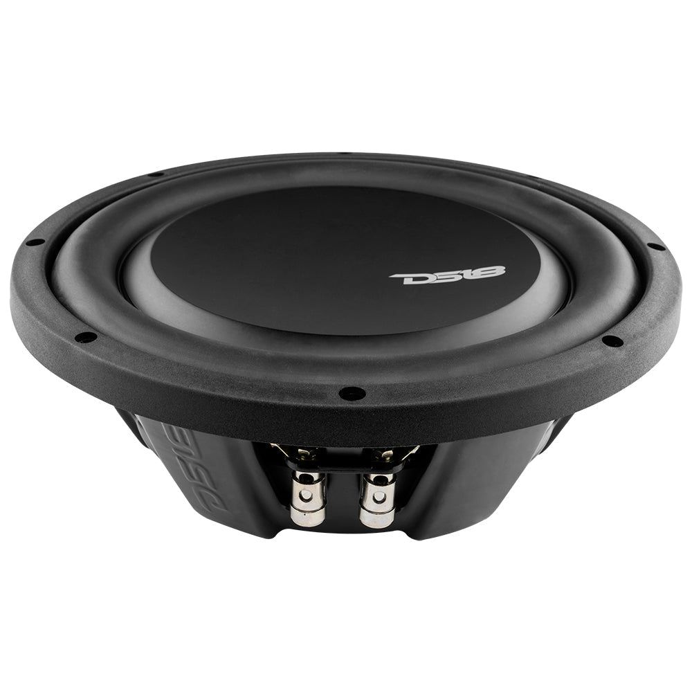 DS18 DS-PSW10.4D PS Shallow Water Resistant 10 Inch Subwoofer 1000 Watts Dvc 4-Ohm (Perfect for Powersports and Motorcycles) DS18