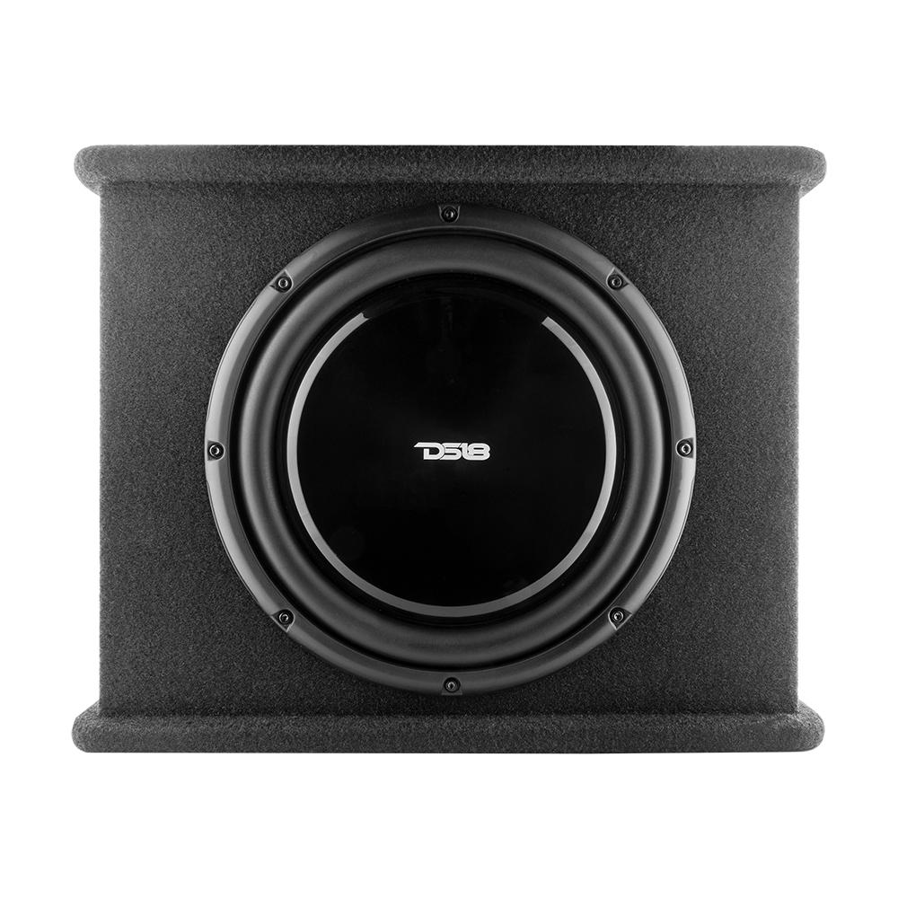 DS18 DS-SB12A 12 Inch Shallow Subwoofer Bass Packages 700 Watts with Built In Amplifier DS18