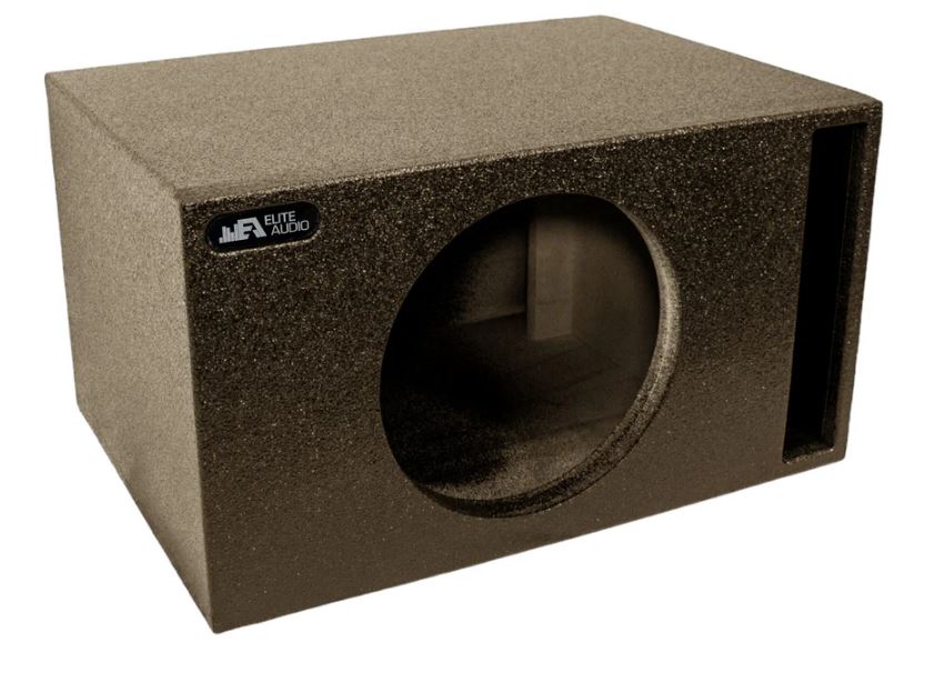 Elite Audio Single 10" Ported XL SPL Universal Subwoofer Box