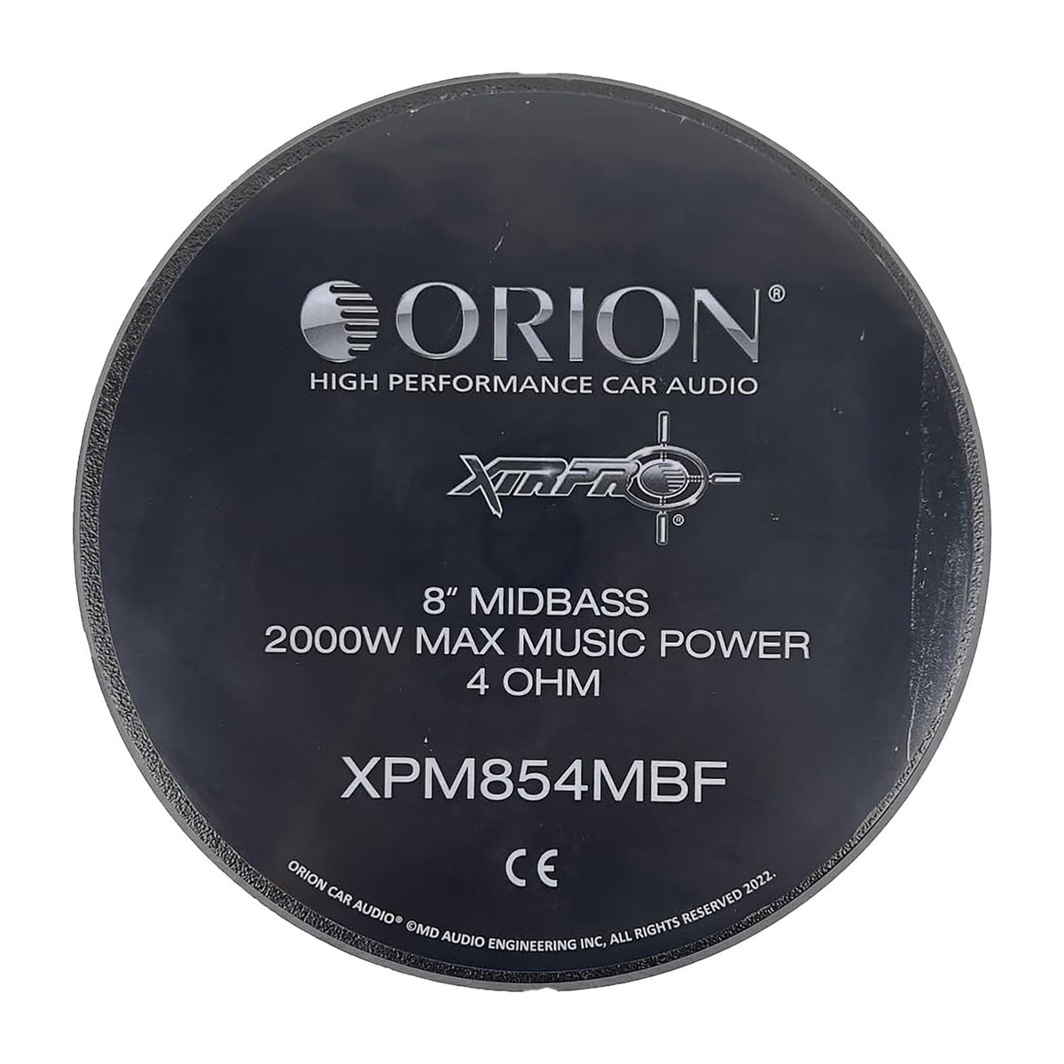 ORION XPM854MBF 8" Midbass Speakers 2000 Watts