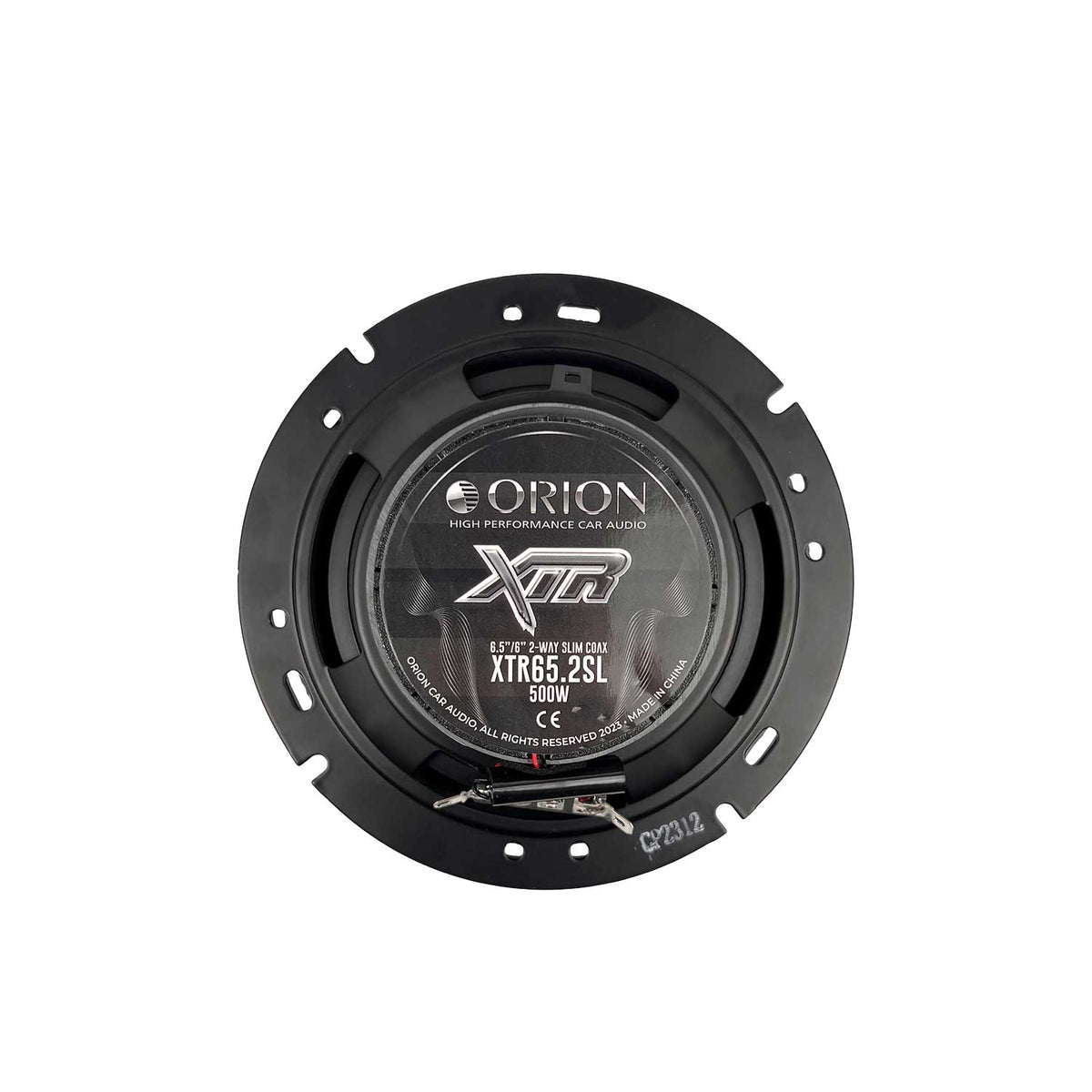 ORION XTR65.2SL 6.5" 2-Way Coaxial Shallow Speakers 500 Watts