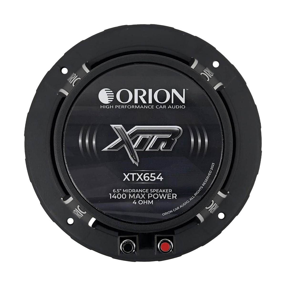 Orion XTX654 6.5" 4 Ohm High Efficiency Midrange Speakers 1400 Watts