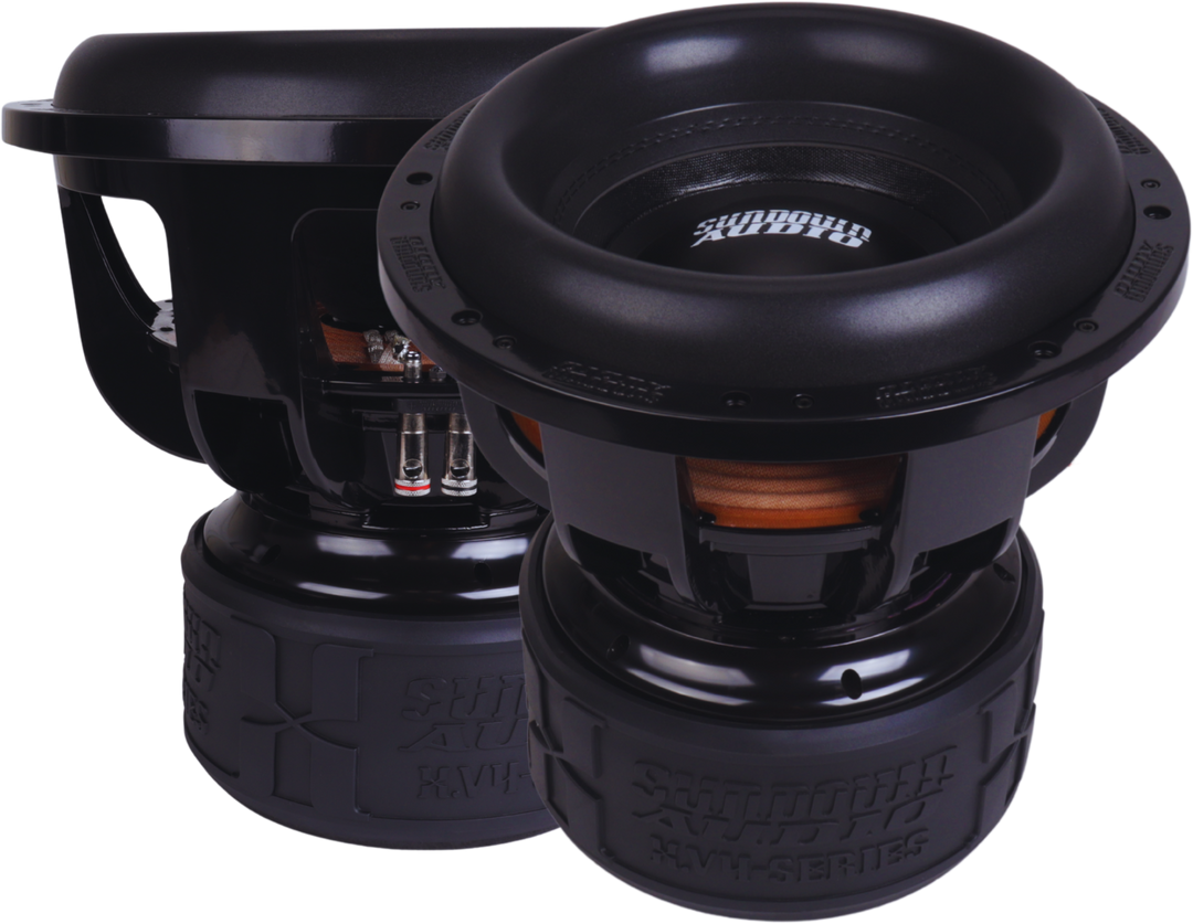 Sundown Audio SUN-XV415D1 X-Series XV4 15″ 3000W RMS 1-Ohm Dual Voice Coil Subwoofer – High-Power