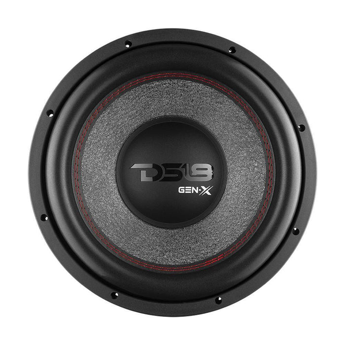 DS18 Car Audio Bass Bundle – G1800.1D 1800W Max Class-D Monoblock Amplifier + GEN-X124D 12" Dual 4-Ohm Subwoofer | 600W RMS @1Ω Amp + 450W RMS Sub