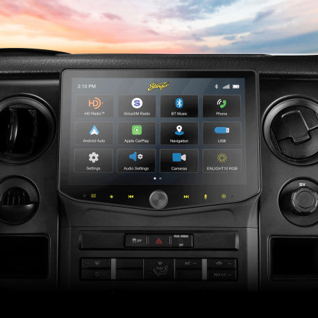 SR-F15009HX Ford F-150 (2009-2014) 10" Installation Kit for HORIZON10 Multimedia Head Unit