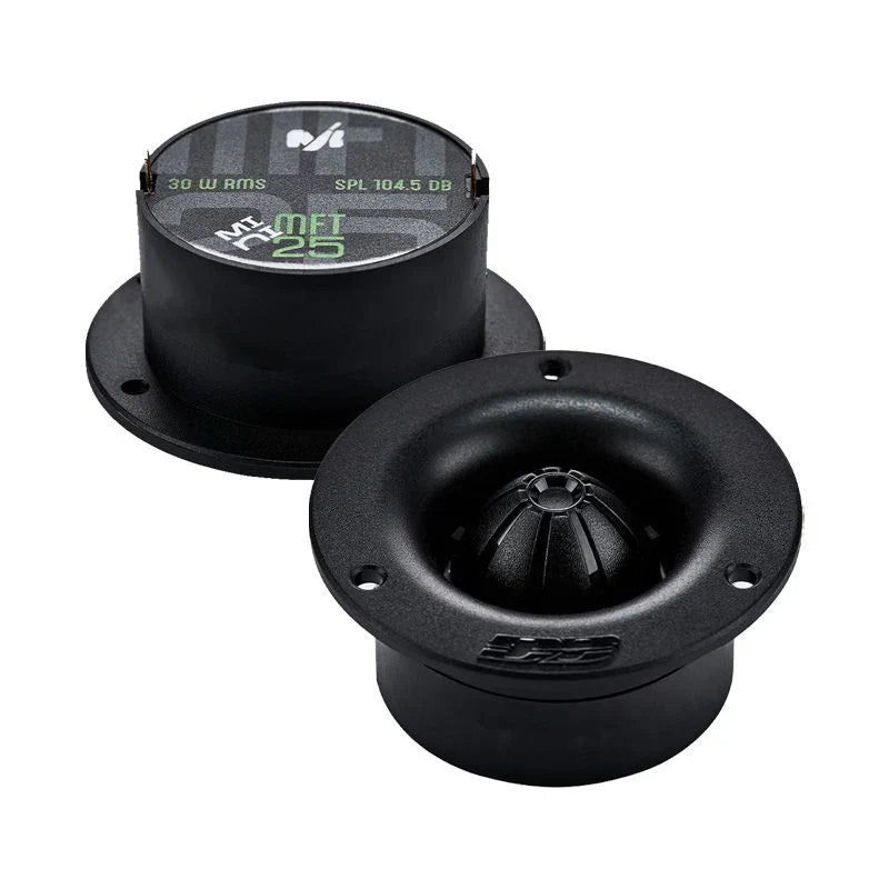 Deaf Bonce Bundle – AP-M61SE 6.5" Midrange Speakers + MFT-25 Mini Tweeters | 4-Ohm High Output Pro Audio Pair
