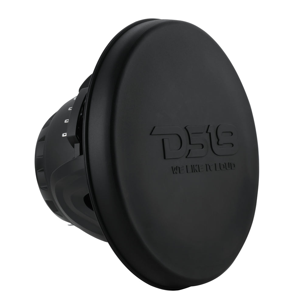 DS18 NXL-8MD/BK 8” Marine 2-Way Speaker 350W RMS 4-Ohm – RGB LED, Neodymium Magnet, Compression Driver, Waterproof