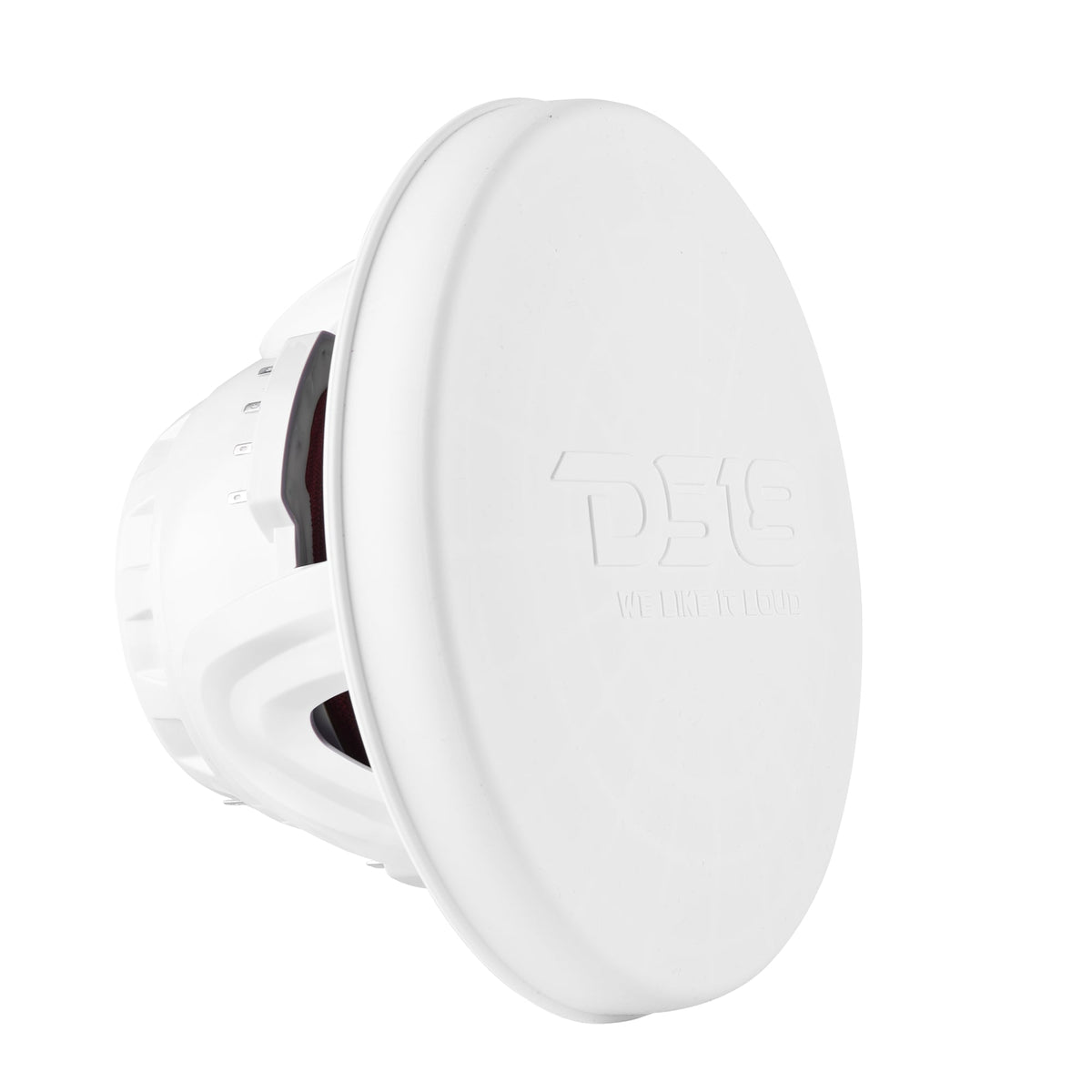 DS18 NXL-8MD/WH NXL 8" Marine 2-Way Hybrid Speakers with RGB LED - 350W RMS, 4-Ohm, White (Pair) DS18