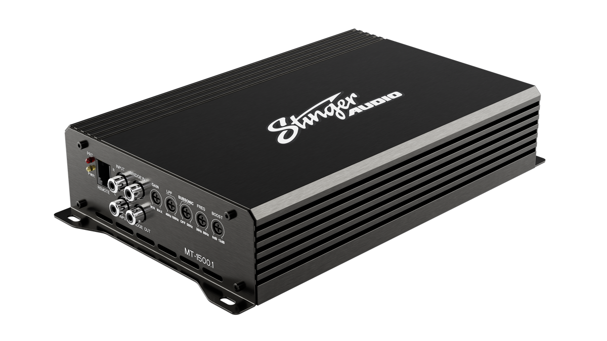 Stinger Audio MT-1500.1 1,500 Watt (RMS) Class D Monoblock Car Audio Amplifier