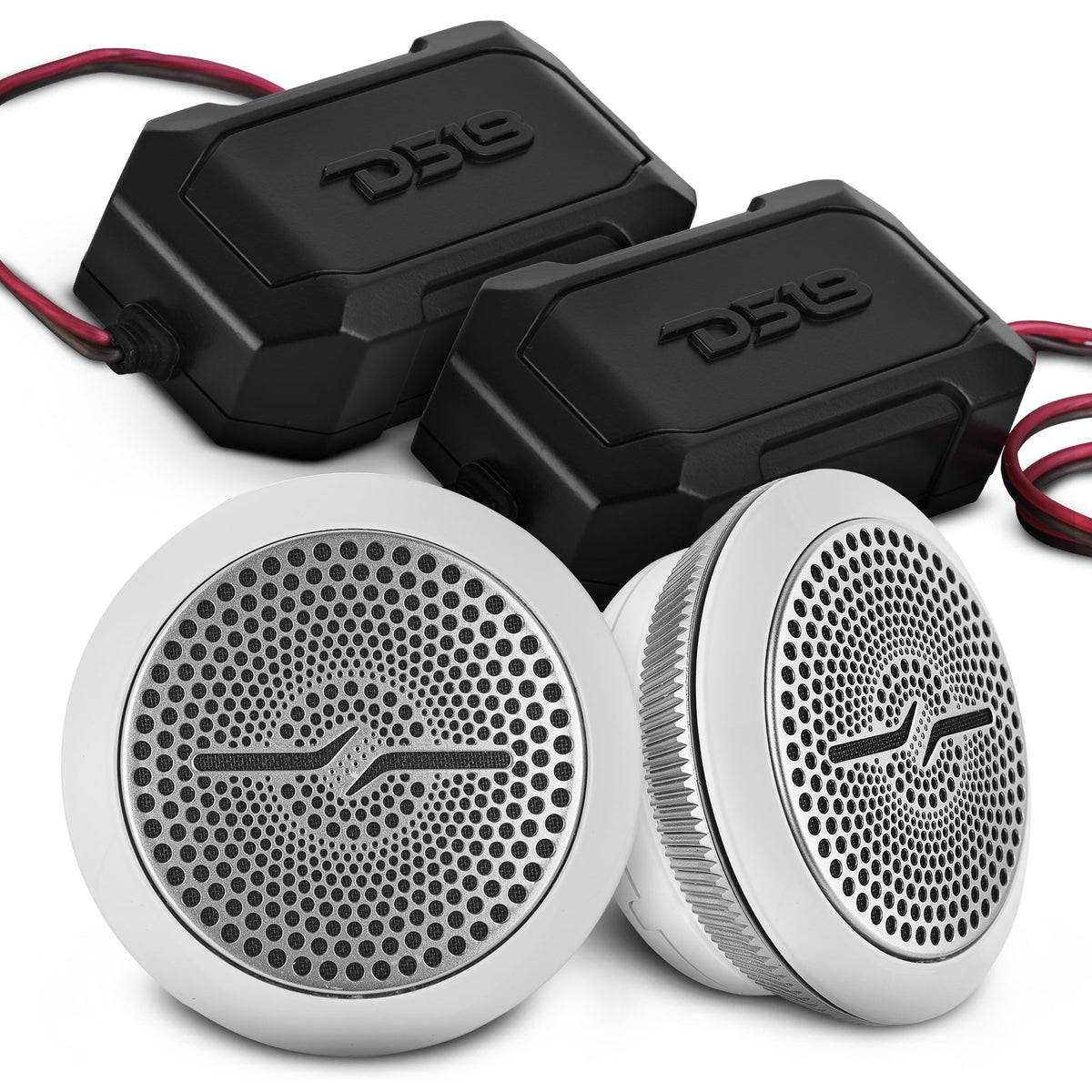 DS18 NVY-BULLET1/SL 2.5" Neodymium Bullet Tweeter | 100W RMS | 4-Ohm with Bass Blocker