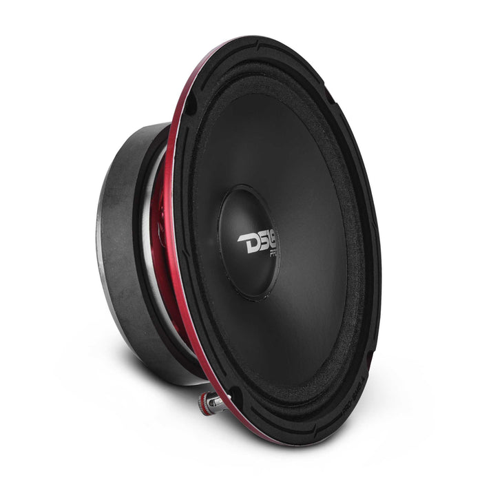 DS18 PRO-SM6.4 6.5" Shallow Water-Resistant Mid-Range Loudspeaker – 200W RMS, 4-Ohm | Marine & Powersports Audio Speaker