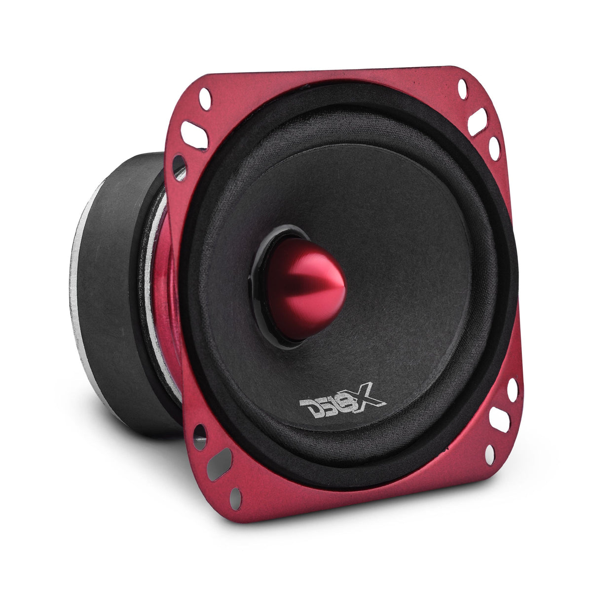 DS18 PRO-X46.4BM PRO-X 4x6" Mid-Range Loudspeaker with Bullet - 100W RMS, 200W Max, 4-Ohm DS18