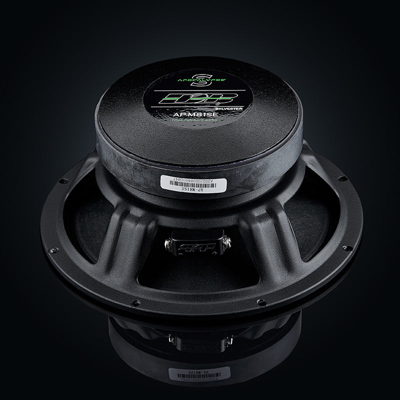 Deaf Bonce Apocalypse AP‑M81SE 8″ Mid‑Range Speakers – 170W RMS / 340W Max, 4‑Ohm Pair