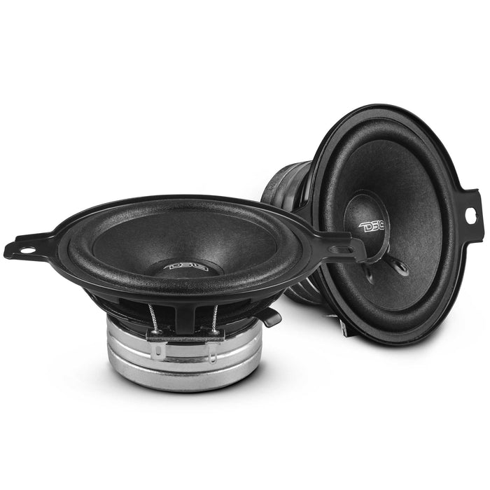 DS18 3D160NO-4 3" OEM Dashboard Loudspeaker 4-Ohm with Neodymium Magnet