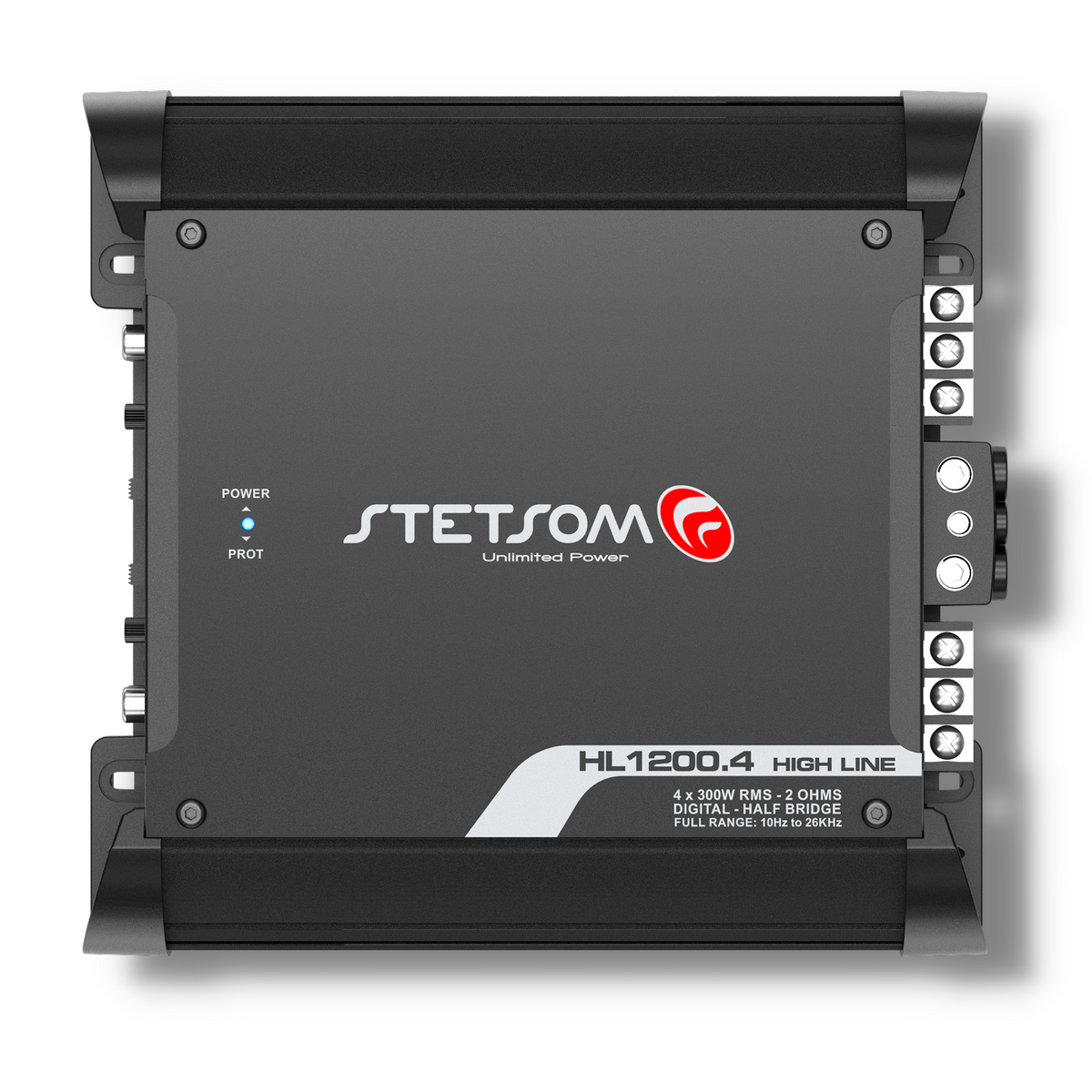 Stetsom STE-HL1200.42 HL 1200.4 Digital Amplifier 4 Channels Full Range Class D 1.2k RMS