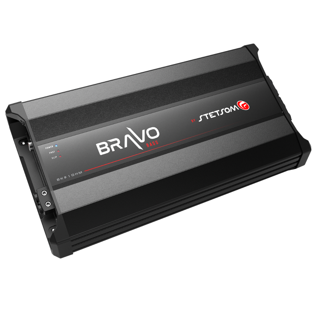 Stetsom STE-BRAVOFULL8K1 BRAVO FULL 8K Digital Subwoofer Amplifier Mono 1 Channel Class D 8000 Watts RMS