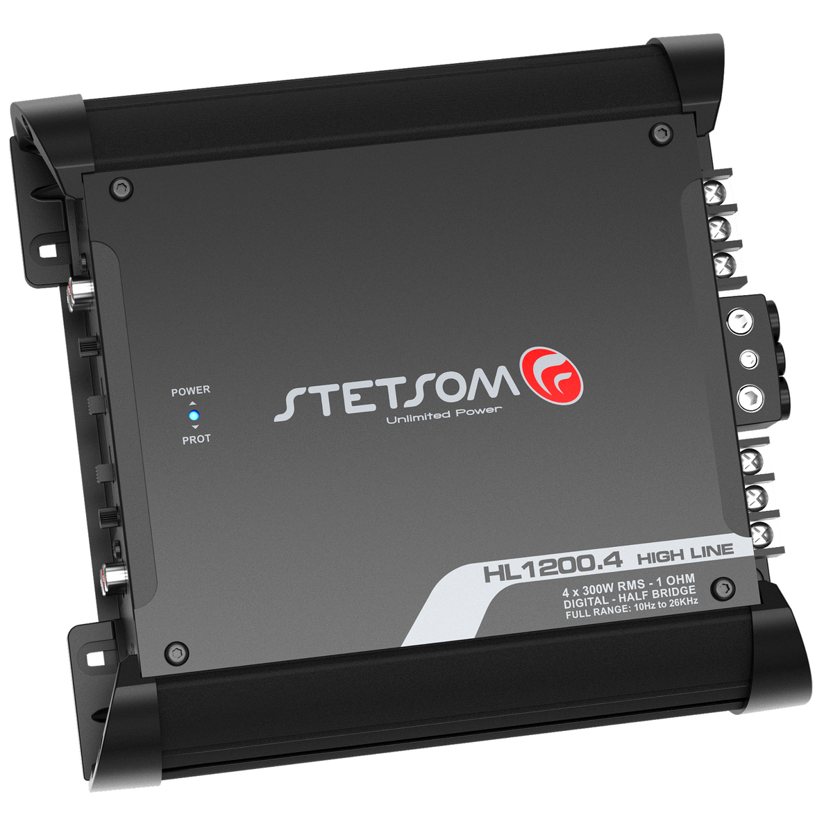 Stetsom STE-HL1200.42 HL 1200.4 Digital Amplifier 4 Channels Full Range Class D 1.2k RMS