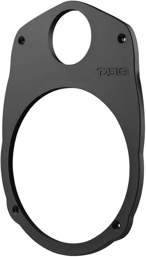 DS18 MP69 6x9 Speaker Adapter Plate | Converts Factory 6x9 Opening to 6.5 Inch Speaker + 1.38 Inch Tweeter