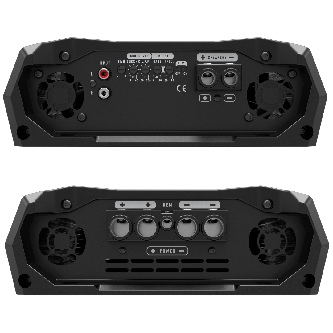 Stetsom STE-BRAVOFULL8K1 BRAVO FULL 8K Digital Subwoofer Amplifier Mono 1 Channel Class D 8000 Watts RMS