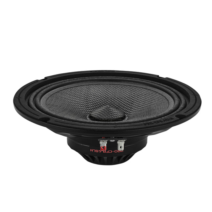 DS18 PRO-CF8.4SLN 6.5" Slim Motorcycle and Motorsports Loudspeaker with Water Resistant Carbon Fiber Cone 200 Watts RMS 2 Ohm - IP65