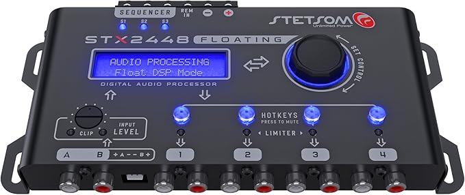 Stetsom STX 2448 four-channel digital signal processor and equalizer