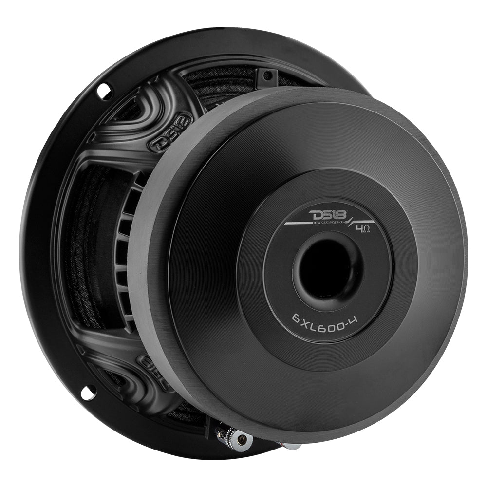 DS18 6XL600-4 XL 6.5" Mid-Range Loudspeaker 300 Watts Rms 4-Ohm