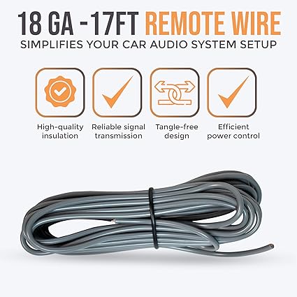 Elite Audio PRMK4-5CH Premium 4 Gauge 5-Channel Amp Kit – CCA Wire, Triple-Shielded RCA, ANL Fuse Holder