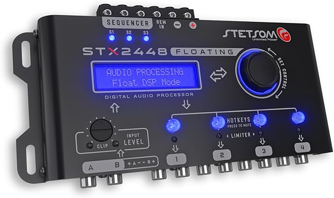 Stetsom STX 2448 four-channel digital signal processor and equalizer