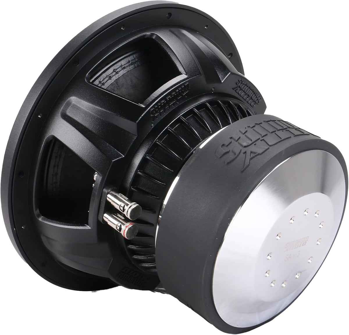 Sundown Audio SA-15 V3 15” 1500W RMS Dual 2-Ohm Subwoofer for Deep Bass