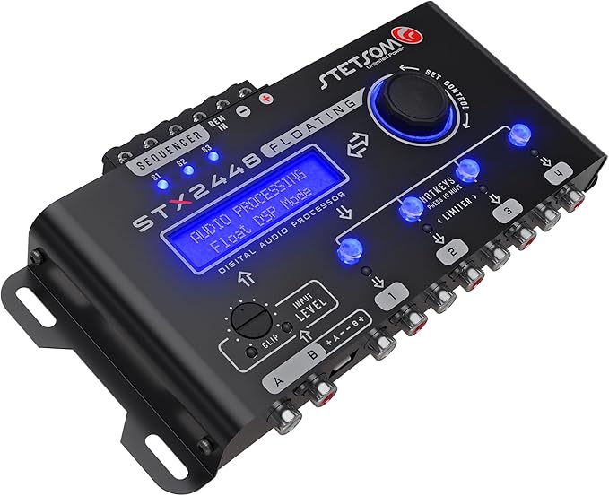 Stetsom STX 2448 four-channel digital signal processor and equalizer