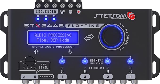 Stetsom STX 2448 four-channel digital signal processor and equalizer