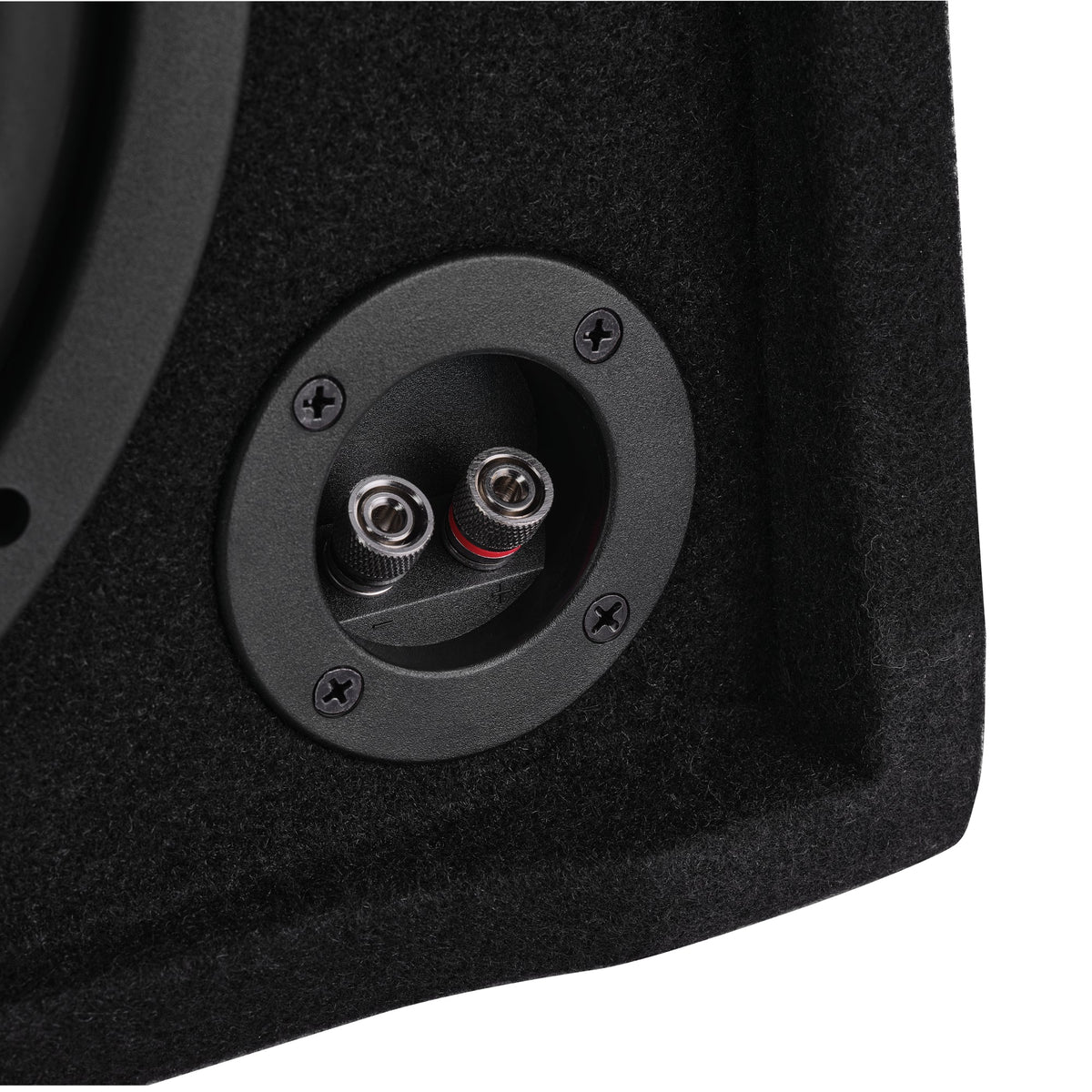 DS18 DFPU110IX DFPU 10" Shallow Under-Seat Sealed Loaded Subwoofer Enclosure - 600W RMS, 2-Ohm DS18