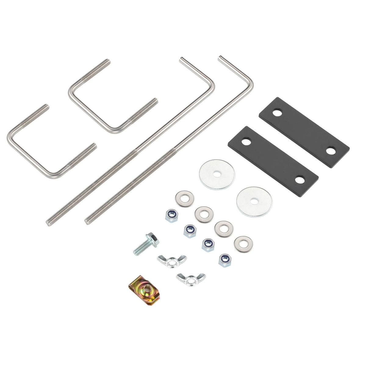 DS18 SLG-DBATT-20UP Polaris Slingshot 2020+ Second Battery Mount Kit - Powder-Coated Battery Tray DS18