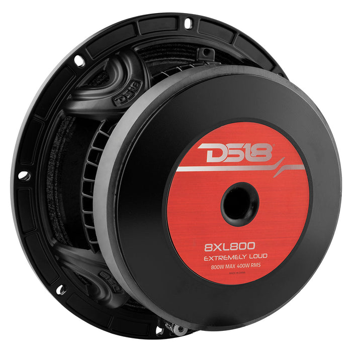 DS18 8XL800-8 XL 8" Mid-Range Loudspeaker 400 Watts Rms 8-Ohm