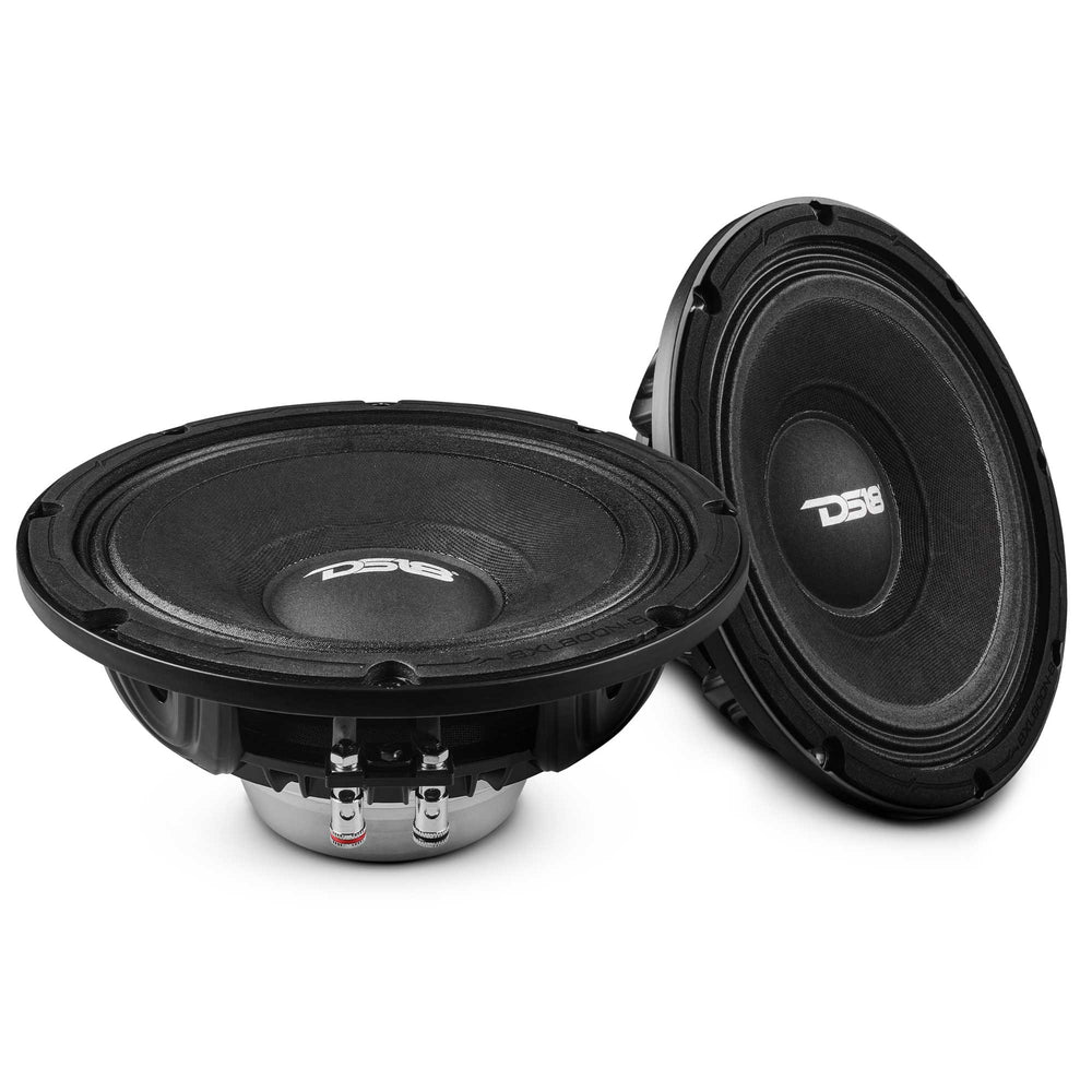 DS18 8XL800N-8 XL 8" Mid-Range Loudspeaker 8-Ohm with Neodymium Magnet 400 Watts RMS