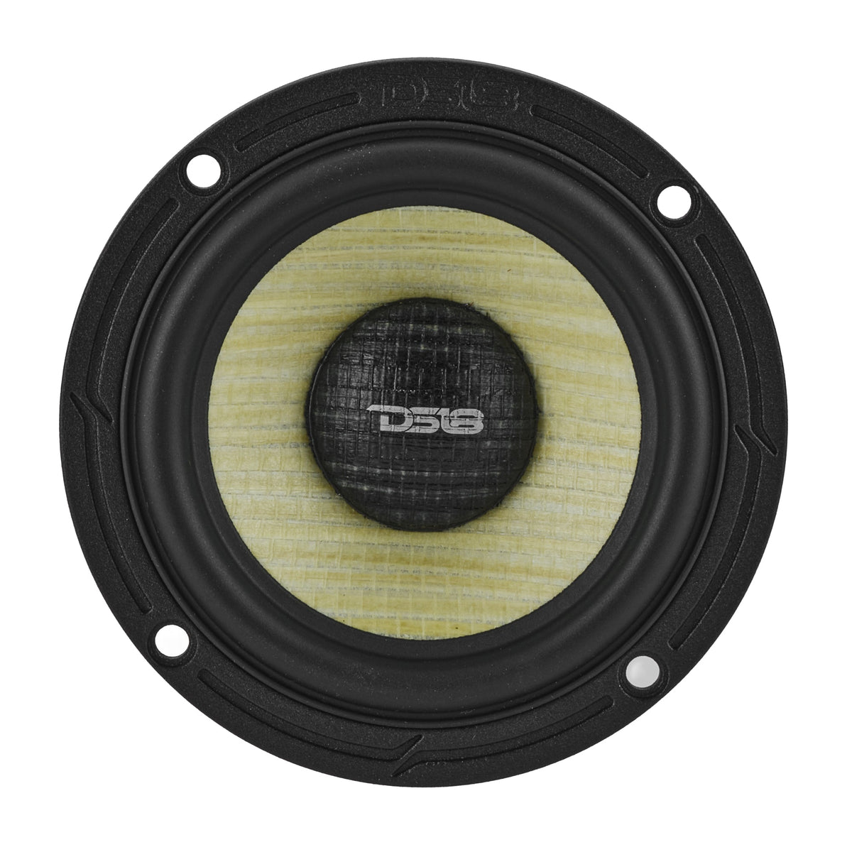 DS18 DXQ6C3 DXQ 6.5" 3-Way Component Speaker Set - 150W RMS, 4-Ohm, Yellow Straw Composite Cone DS18