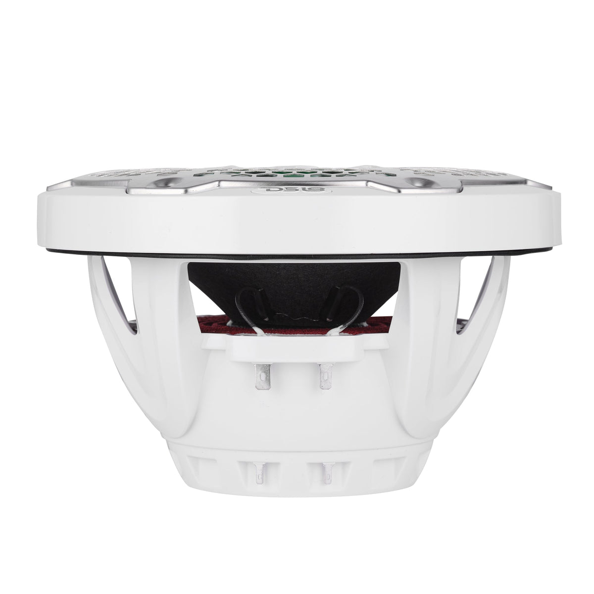 DS18 NXL-8MD/WH NXL 8" Marine 2-Way Hybrid Speakers with RGB LED - 350W RMS, 4-Ohm, White (Pair) DS18
